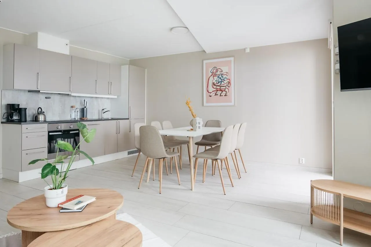 Stay L Urban - Spacious Apartment With Private Terrace 베르겐 0*,