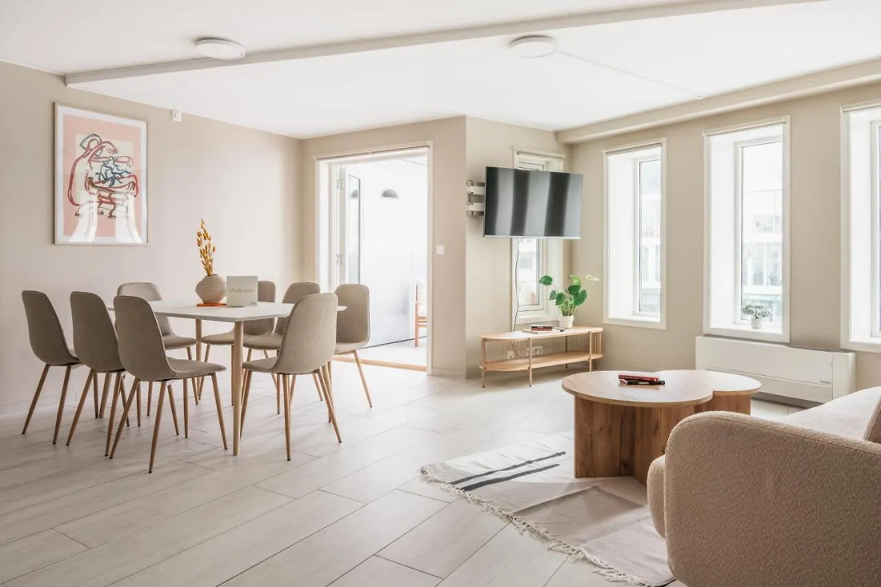Stay L Urban - Spacious Apartment With Private Terrace 베르겐 노르웨이