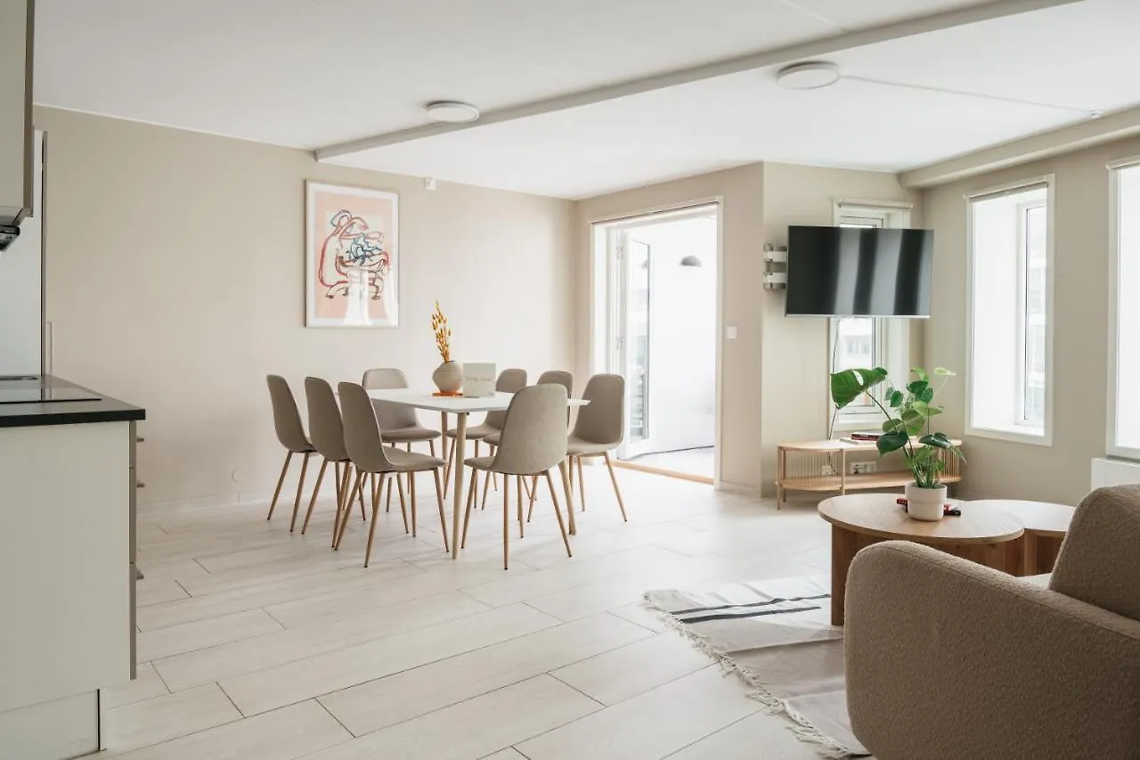 Stay L Urban - Spacious Apartment With Private Terrace 베르겐 0*,  노르웨이