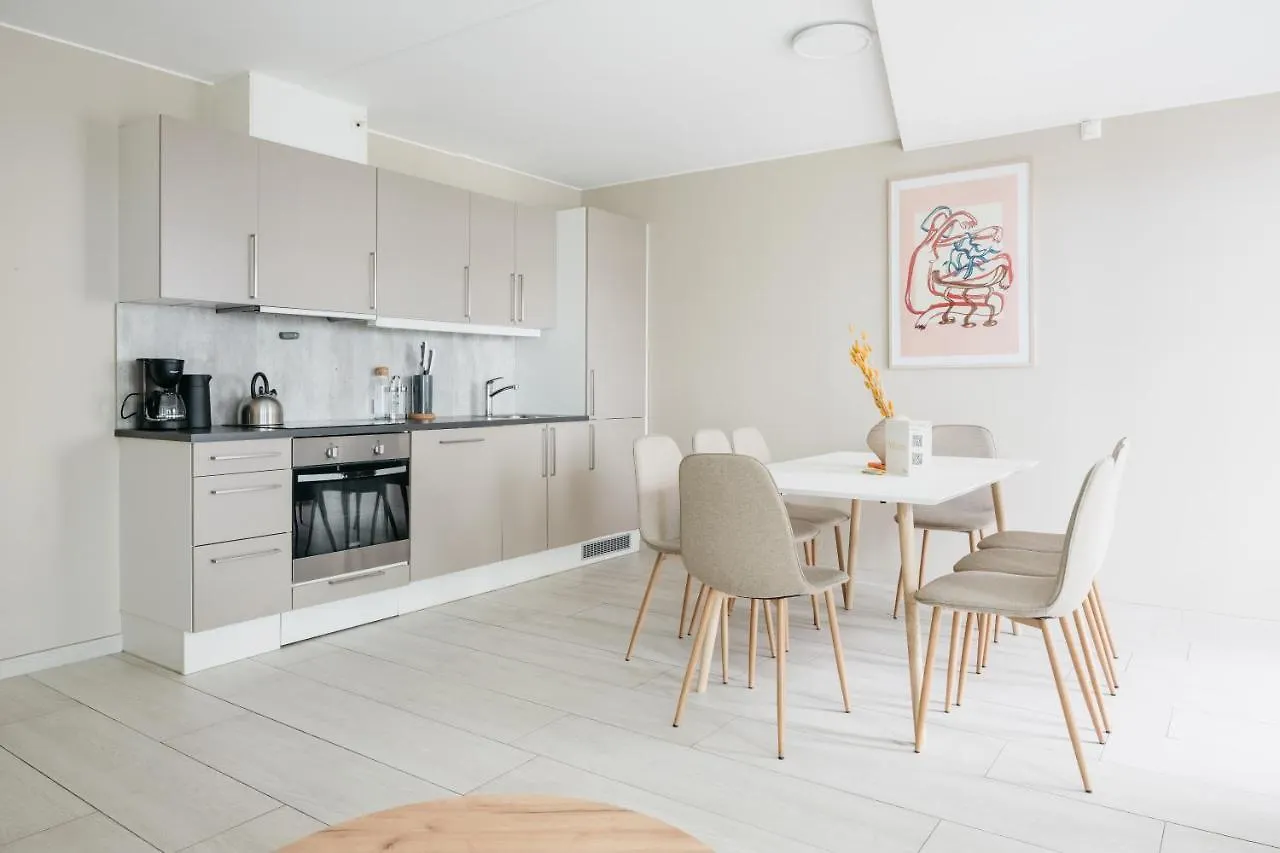 Stay L Urban - Spacious Apartment With Private Terrace 베르겐 노르웨이